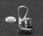 Preview: Brillant Anhänger 585 Weißgold; 1,14ct, schwarz